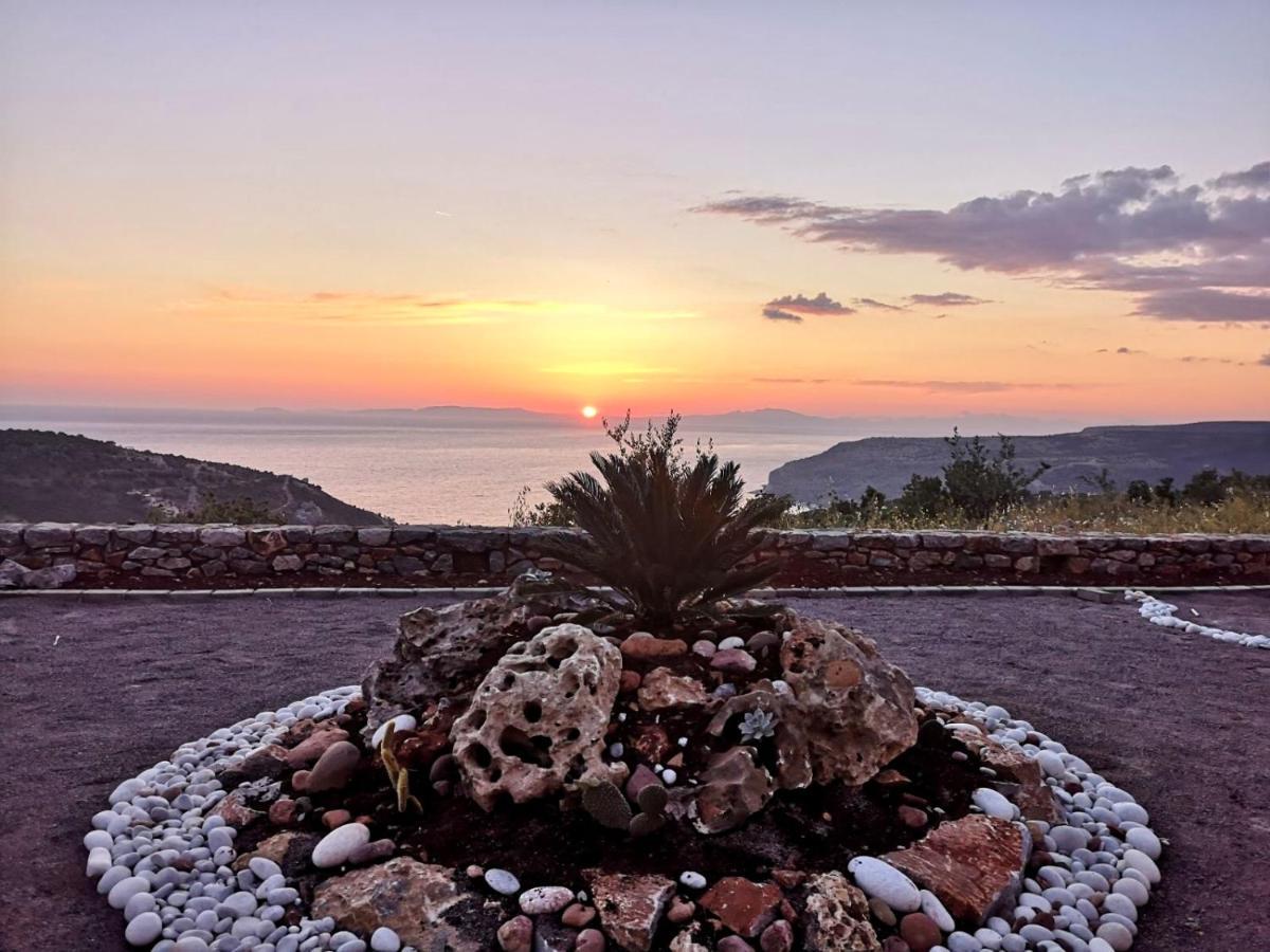 Sunset View Stone House, Areopoli Mani Villa Ngoại thất bức ảnh